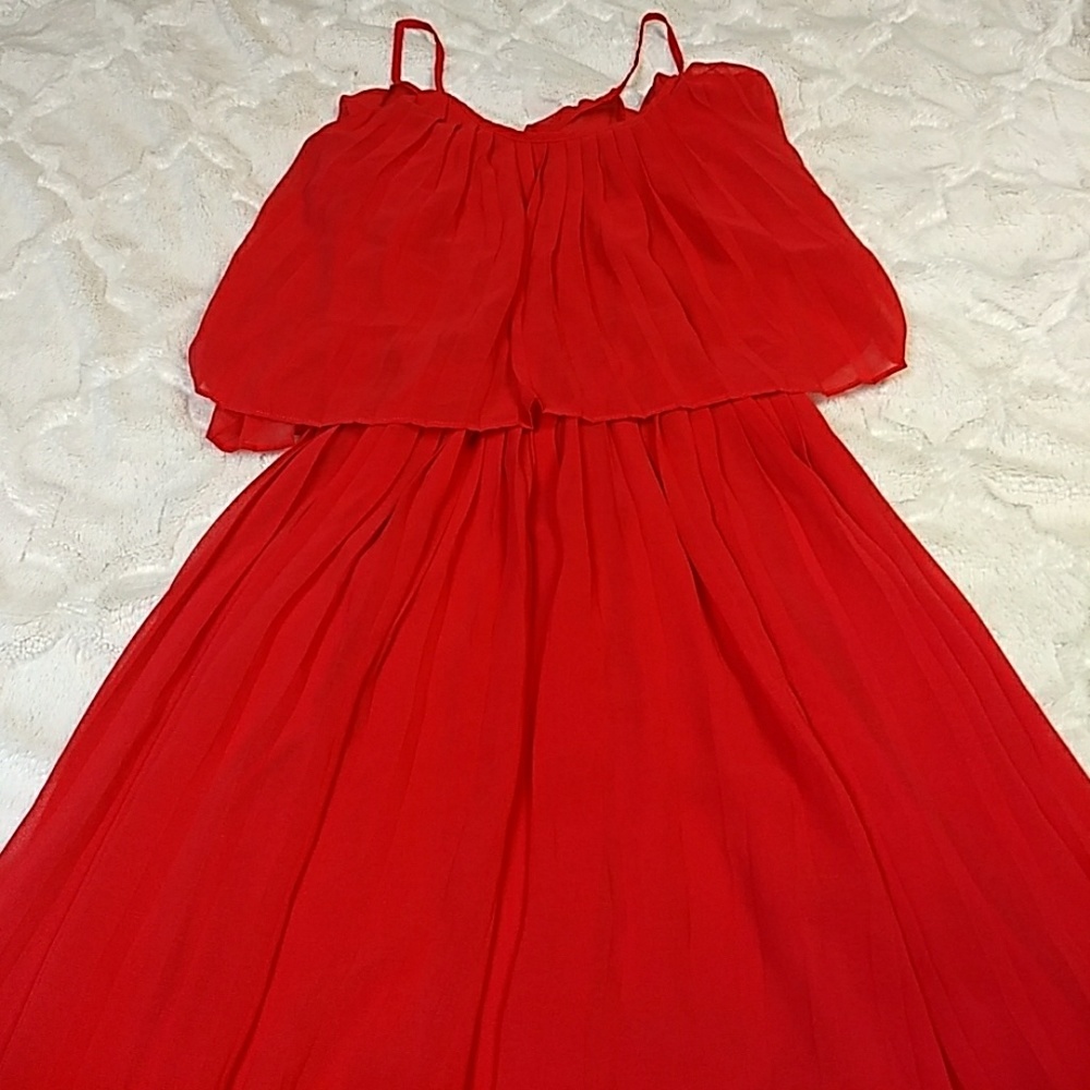 Red dress